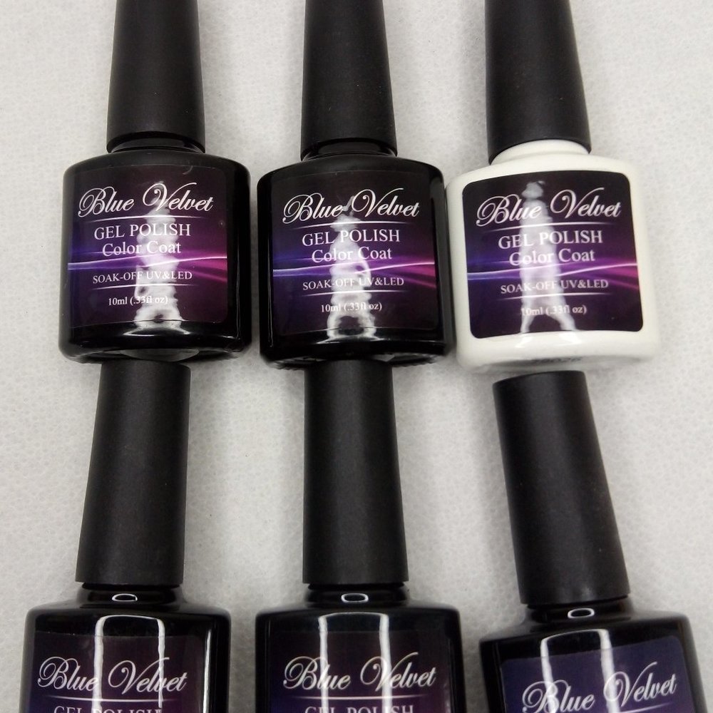BLUE VELVET, 7 PACK NAIL ART DESIGN, NEW